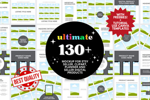 130 Etsy Listing + Bonus: Save Time and Boost Sales