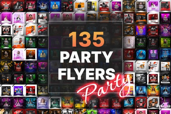 135+ Night Party Flyer Packages: Your Ultimate Design Toolkit