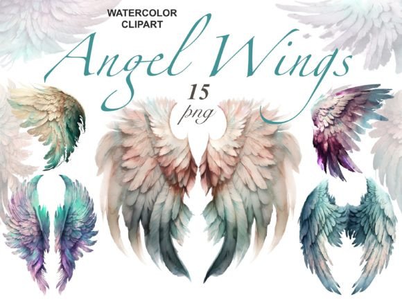 Colorful Angel Wings Clipart: A Designer's Toolkit for Ethereal Projects