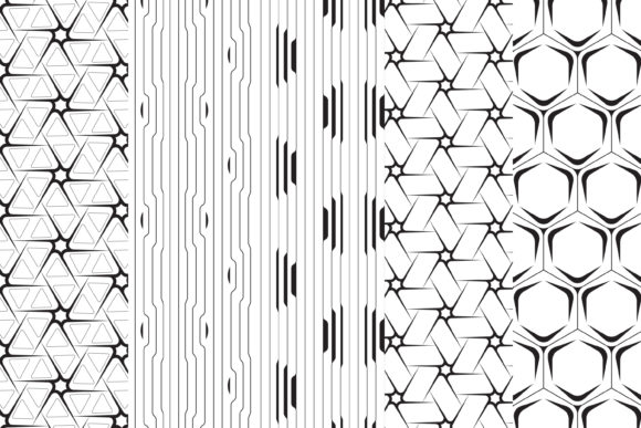 Elevate Your Visuals with Seamless Geometric Patterns