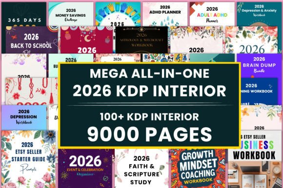 Mega All-in-One 2026 KDP Interiors: Your Publishing Shortcut