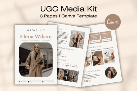 Polish Your Pitch: Why a UGC Media Kit Canva Template is Your Secret Weapon