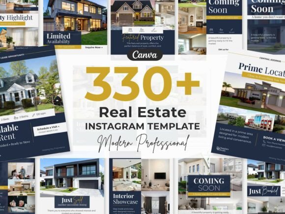 Professional Instagram Template Realtor: Your Visual Brand Blueprint
