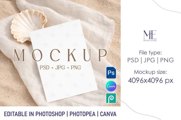 Summer 5x7 Card Mockup: A Designer's Guide to Beach Invitations