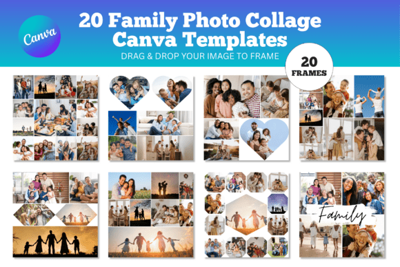 Transform Your Memories: The Ultimate Family Photo Collage Canva Template